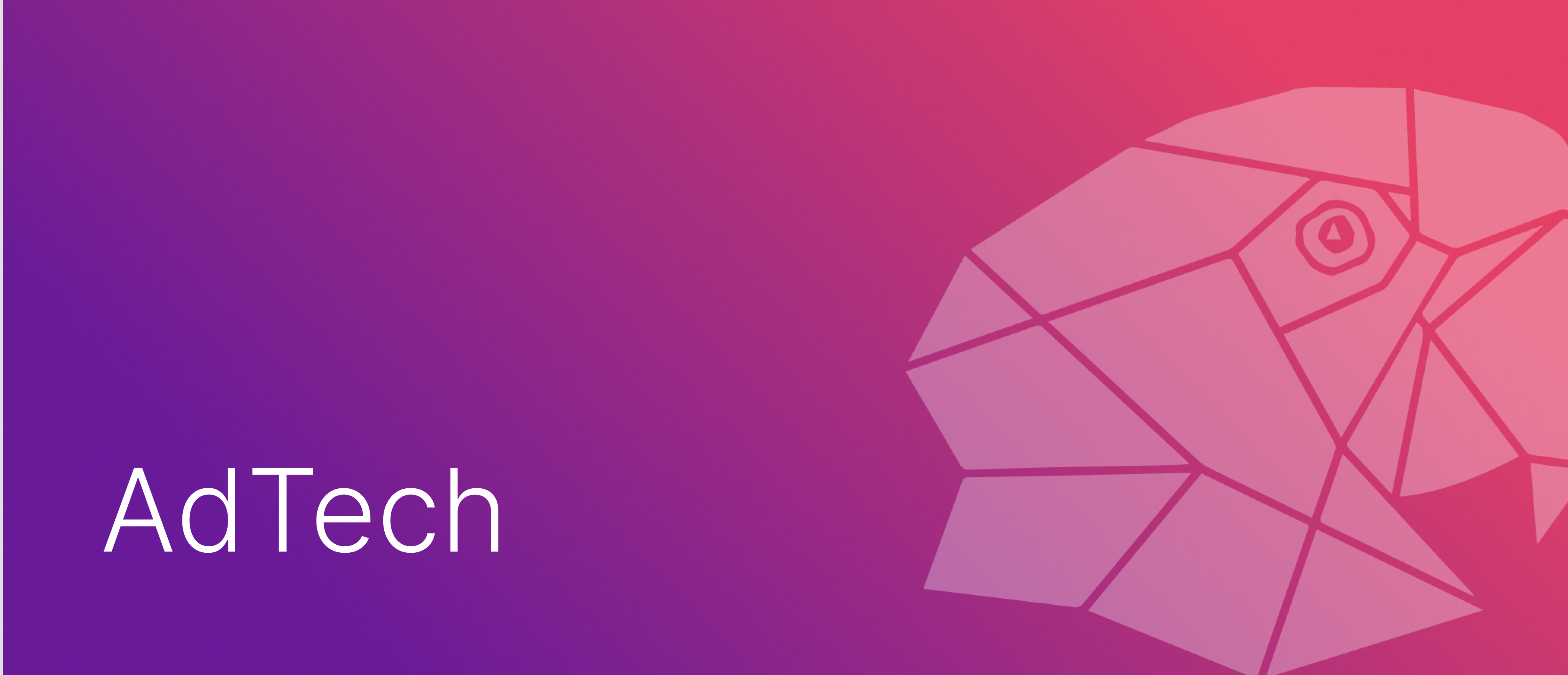 Magenta Gradient Header